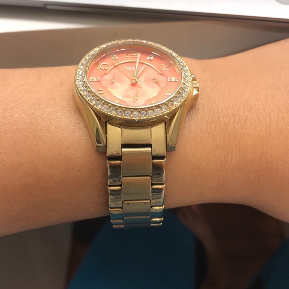 Fossil Gold whatch - Picture 3 of 4